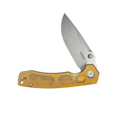 Kubey Calyce Beadblast 14C28N ,Ultem KU901R - KNIFESTOCK