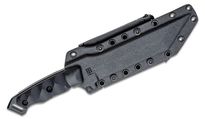 Halfbreed Blades Medium Infantry Knife - Fixed Blade MIK-05P BLK - K340 - KNIFESTOCK