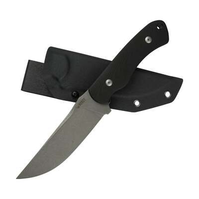 KUBEY Sicario Couteau à Lame Fixe Full Tang Manche G10 Noir KU240A - KNIFESTOCK