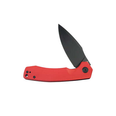 Kubey Calyce Liner Lock Flipper Folding Knife Red G10 Handle KU901I - KNIFESTOCK
