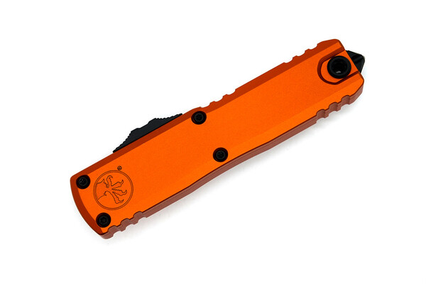 Microtech UTX-85 GEN IV D/E BLACK STANDARD ORANGE 12324-1OR - KNIFESTOCK