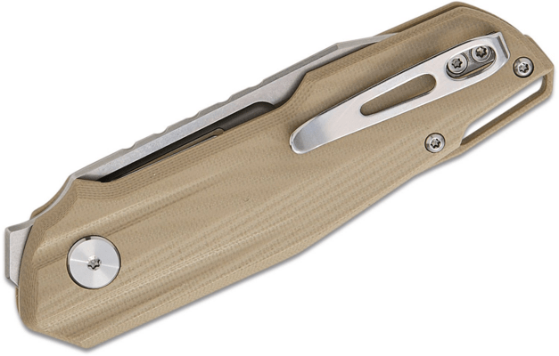 Bestech Knives Toddler Satin+stonewash 14C28N G10 Beige BG64C - KNIFESTOCK