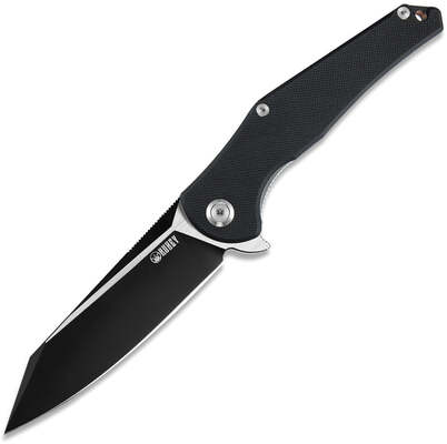 KUBEY Flash Liner Lock Flipper Cuțit Pliabil Mâner Negru G10 KU158C - KNIFESTOCK
