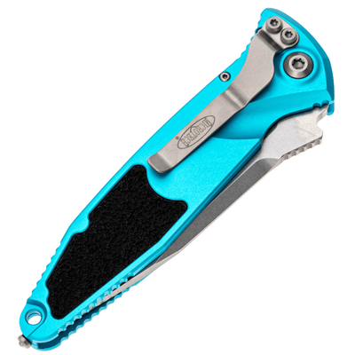 Microtech Socom Elite® Auto S/E Turquoise Stonewash Standard 160A-10TQ - KNIFESTOCK