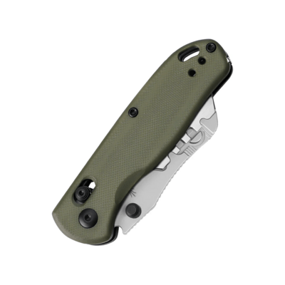 Kizer Drop Bear Utility Azo SK5 &amp; 5Cr15 Olive Green G10 V3619JA6 - KNIFESTOCK