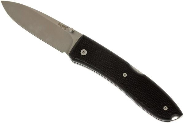 Lionsteel Folding knife with D2 blade, Black G10 with clip 8810 BK - KNIFESTOCK