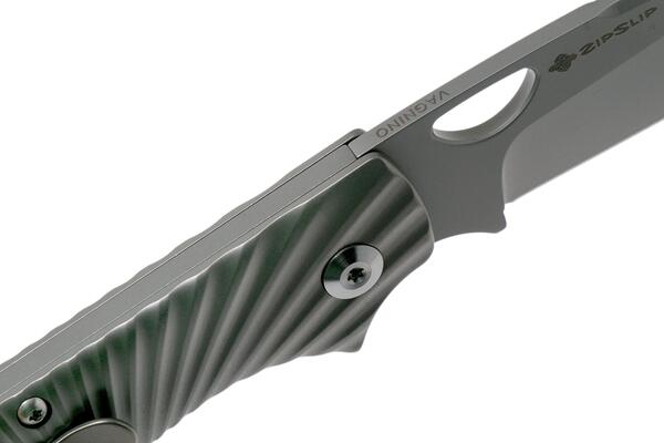 Kizer Zipslip Slipjoint, Titane Gris - Ki3507 - KNIFESTOCK