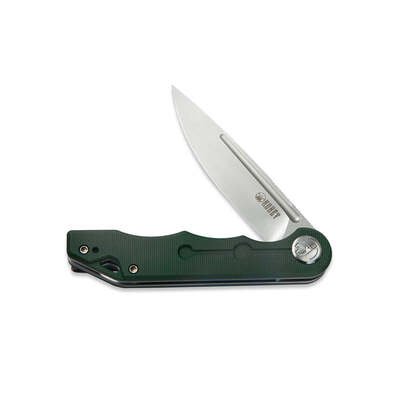 KUBEY Mizo Liner Lock Flipper Folding Knife Green G10 Handle KU312F - KNIFESTOCK