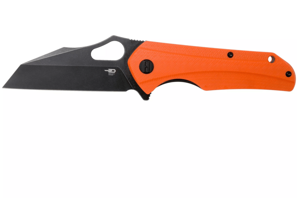 Bestech OPERATOR D2, Black stonewash, Orange G10 BG36E - KNIFESTOCK