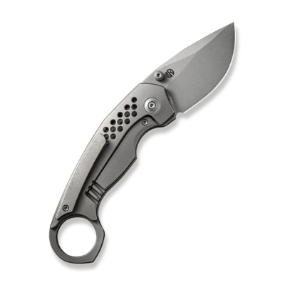 We Knife Envisage Gray Titanium Handle WE22013-1 - KNIFESTOCK