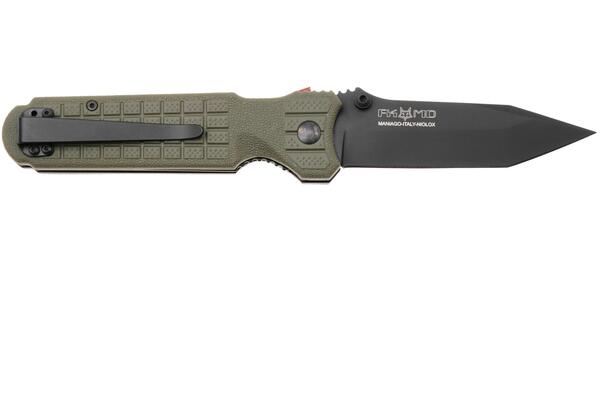 Fox Knives Predator Evolution, Black Niolox, Green FRN FX-449 OD - KNIFESTOCK