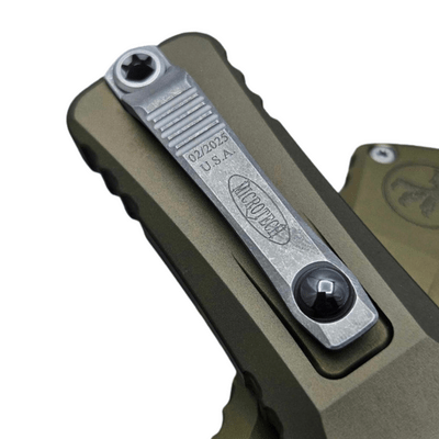 Microtech COMBAT TROODON GEN III T/E APOCALYPTIC FULL SERRATE OD GREEN 1144-12AP - KNIFESTOCK