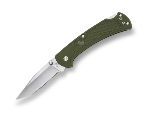 BUCK 112 Slim Select, O.D. Green BU-0112ODS2 - KNIFESTOCK