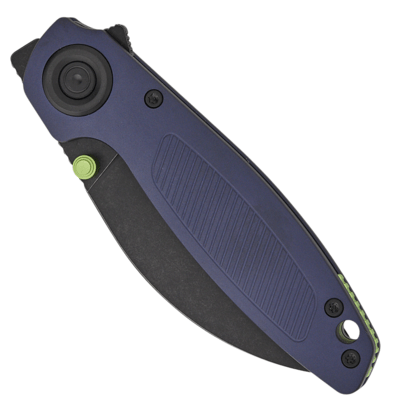 Vosteed Shilin Cutter Elmax Black Stonewash Purple Aluminium A2806 - KNIFESTOCK