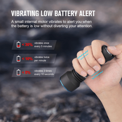 Olight 3.6V 2040mAh 18500 Rechargeable Lithium-ion Battery Javelot Mini - KNIFESTOCK