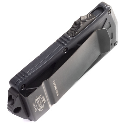 MICROTECH Exocet Tanto T/E Tactical Zwart 158-1T - KNIFESTOCK