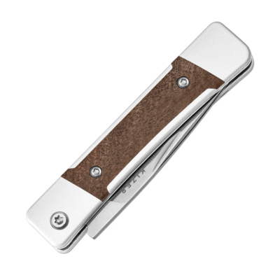 Kizer Little Grand Jonathan Styles Nitro-V Aluminum &amp; Mkuruti Wood V2670A1 - KNIFESTOCK