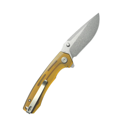 Kubey Calyce Beadblast 14C28N ,Ultem KU901R - KNIFESTOCK