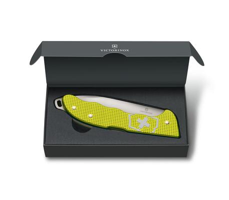 Victorinox Evoke Alox Limited Edition 2023, Electric Yellow 0.9415.L23 - KNIFESTOCK