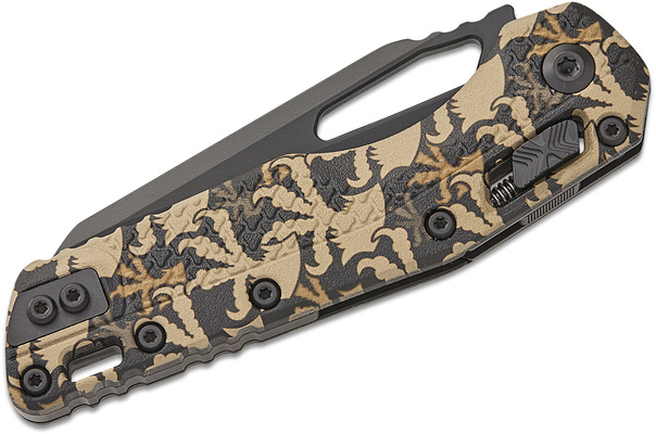 Microtech MSI S/E BLACK STANDARD POLYMER CLAW BURST CAMO 210T-1PMCWC-Z4 - KNIFESTOCK