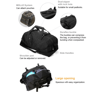 Magforce Travel Bag 23x11x11 KF #0650KF - KNIFESTOCK