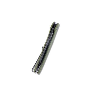 KUBEY Flash Liner Lock Flipper Folding Knife Green G10 Handle KU158F - KNIFESTOCK