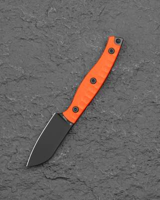 Bestech Heidi 14C28N, Czarny PVD, G10 - Pomarańczowy BFK07B - KNIFESTOCK