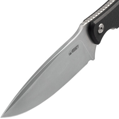 KUBEY Orthodox Fixed Blade Knife Black G10 Handle KU2108 - KNIFESTOCK
