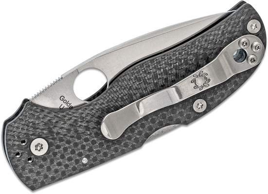 Spyderco Native 5 Fluted Carbon Fiber C41CFP5 - KNIFESTOCK