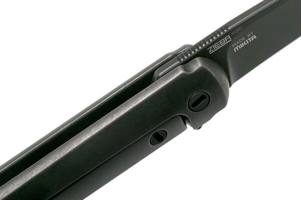 MKM FLAME Dark stonewash titanium frame BÖHLER M390 - DROP POINT MK FL01-TDSW - KNIFESTOCK