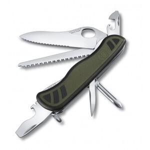Victorinox Swiss Soldier&amp;#39;s knife 08 green / black 0.8461.MWCH - KNIFESTOCK