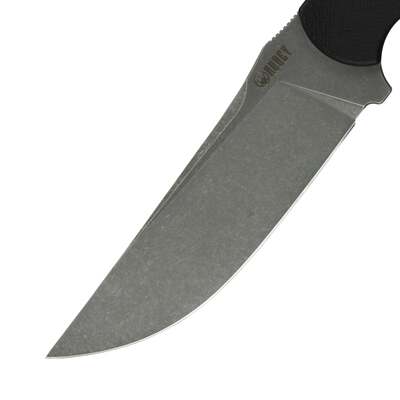 KUBEY Sicario Couteau à Lame Fixe Full Tang Manche G10 Noir KU240A - KNIFESTOCK