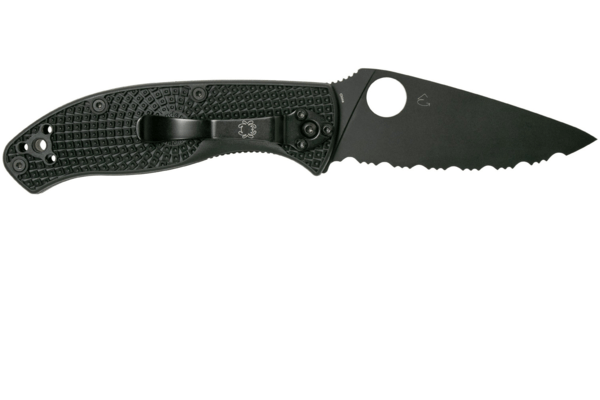 Spyderco Tenacious Black FRN C122SBBK - KNIFESTOCK