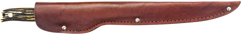 Schrade Steel Head Fillet 12&quot; Lungime Totală cu Teacă din Piele. Oțel 7Cr17MoV. - KNIFESTOCK