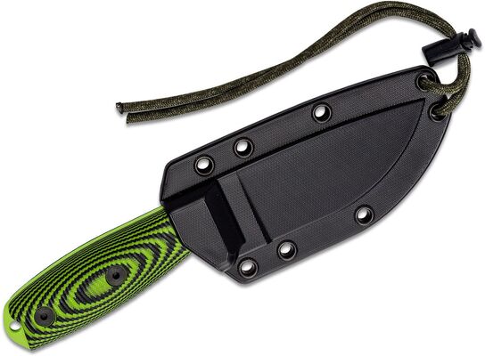 ESEE Model 3 Venom Green, 3D Neon Green/Black G10 3PMVG-007 - KNIFESTOCK
