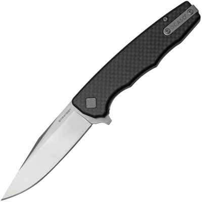 Ocaso Strategy Carbon Fiber/G-10 + Satin 29BCD - KNIFESTOCK