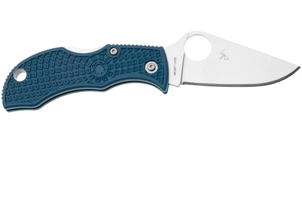 Spyderco Manbug Cobalt Blue FRN CPM SPY27 MPCBL - KNIFESTOCK