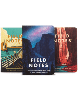 Field Notes National Parks A: Yosemite, Acadia, Zion (Graph paper) FNC-43a - KNIFESTOCK