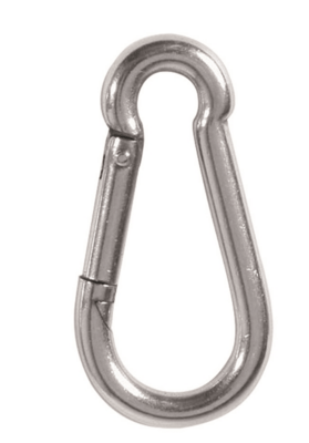 Mil-Tec karabiner acél 8 cm 15924080 - KNIFESTOCK