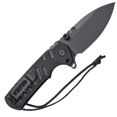 CJRB Tundra Schwarz, G10 - J1966-BBK - KNIFESTOCK