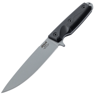 EKA RTG1 Grey Blade, Black G10 Handle  50210 - KNIFESTOCK