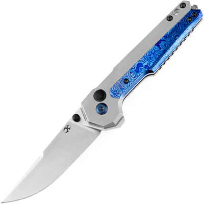 Kansept EDC Tac Satin  S35VN Timascus+ Titanium Inlay K2009A8 - KNIFESTOCK