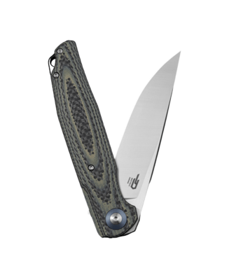 BESTECH ASCOT D2, Satin, Interlayer With Carbon Fiber and G10 BG19b - KNIFESTOCK