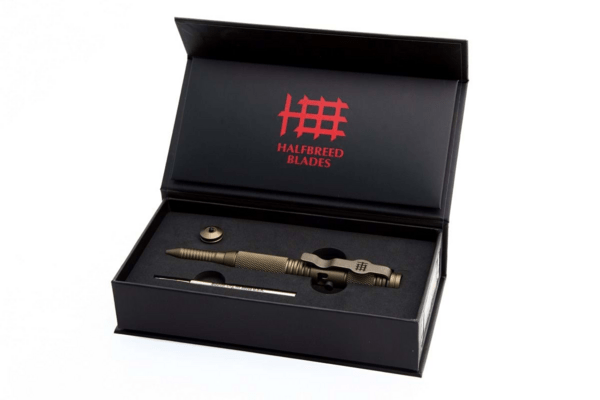 Halfbreed Blades Taktické Bolt Pero TBP-01 ODG - 6061-T6 - KNIFESTOCK