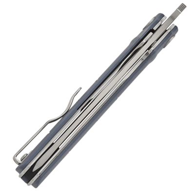 Petrified Fish PFB04 Tena Satin D2 Gray G10 PFB04GAS - KNIFESTOCK
