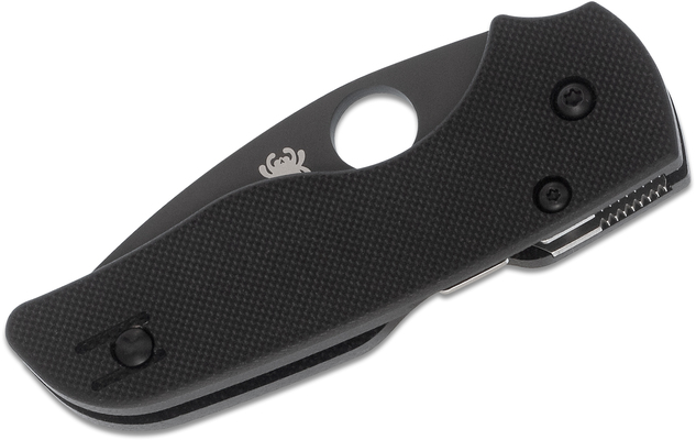 Spyderco Lil&#039; Native G-10 Černá/Černá čepel/Compression Lock C230GSBBK - KNIFESTOCK