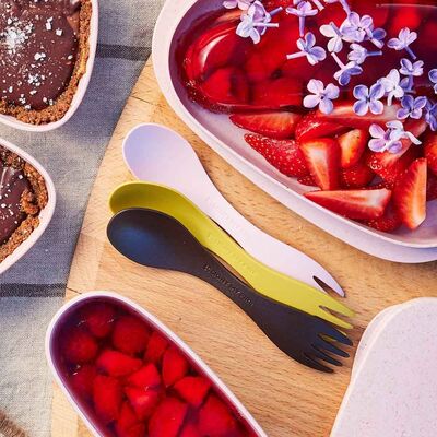 Light My Fire Spork little 2-pack sagegreen/cream 2412915313 - KNIFESTOCK