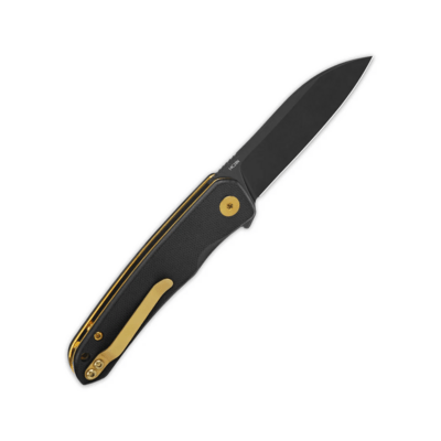 QSP Knife Otter, 14C28N Blade, Black G10 Handle QS140-C2 - KNIFESTOCK