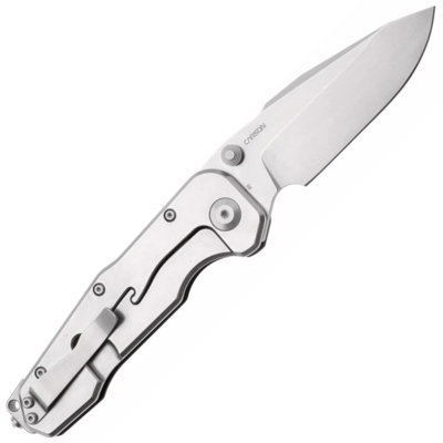 Real Steel folding knife Evolution Ironclad Black G10 stonewash - KNIFESTOCK
