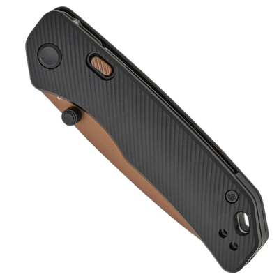Vosteed Marten 154CM Cuivre Dune Noir Aluminium A1605 - KNIFESTOCK